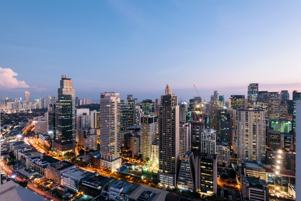 skyline view of a city